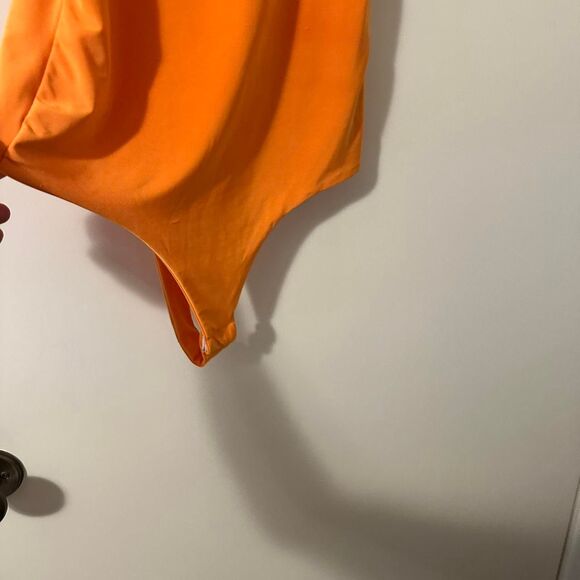 Nastyal Gal Women's Orange Bodysuit Size 4 - Picture 5 of 5